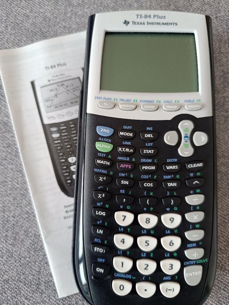 TI-84 plus grafisch rekenmachine, Ophalen, Zo goed als nieuw