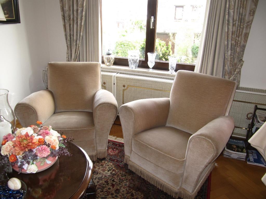 FAUTEUILS VINTAGE, 75 à 100 cm, Comme neuf, DATE DE 1952, Enlèvement