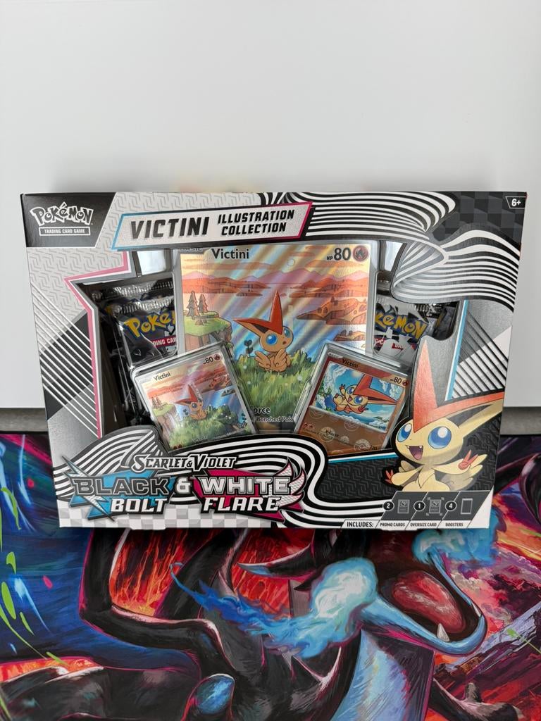 Pokemon Black Bolt & White Flare Illustration Collection, Ophalen of Verzenden, Zo goed als nieuw