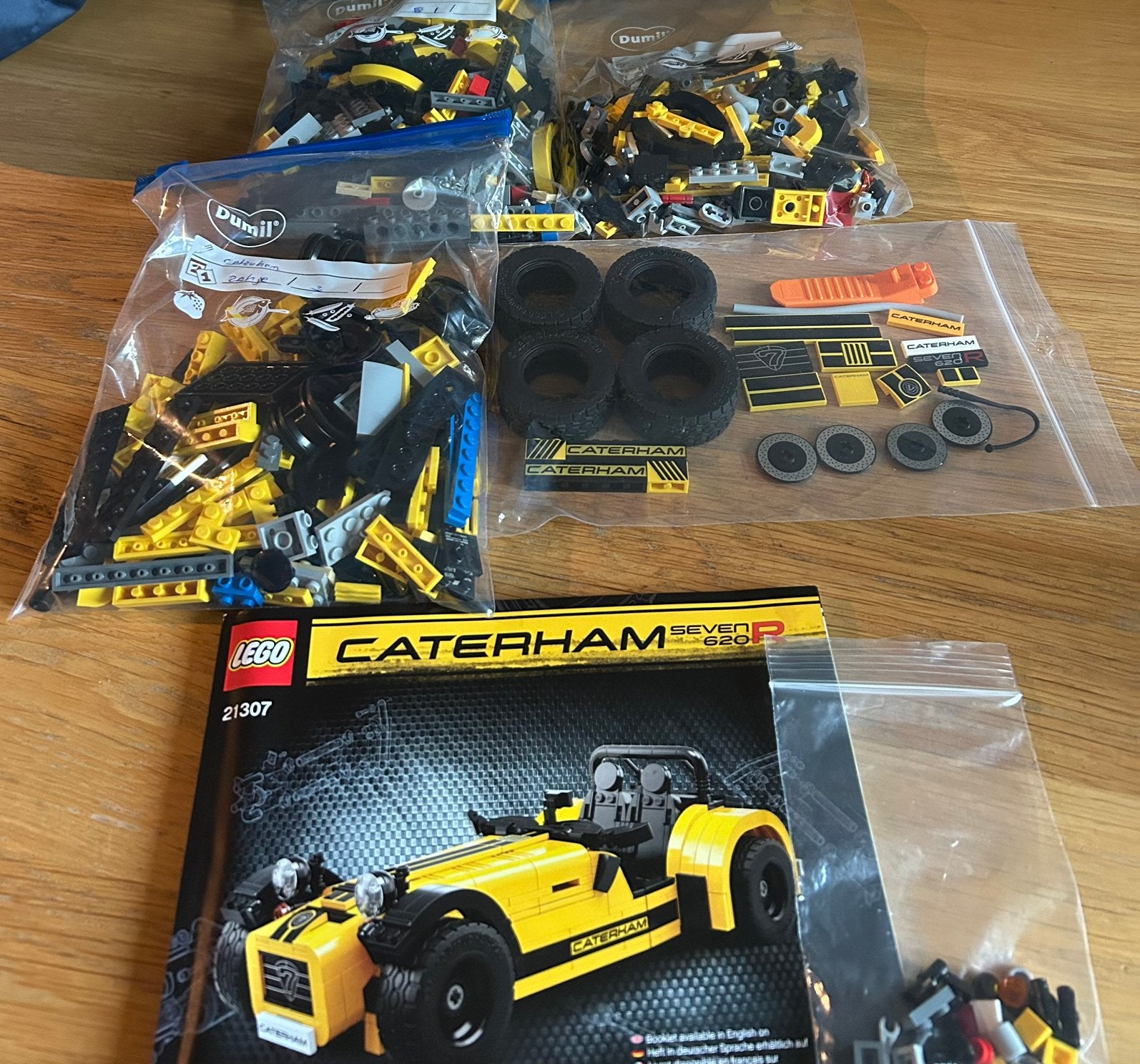 Lego Caterham Seven 620R, Instructions incluses, Enlèvement ou Envoi, Lego, Ensemble complet