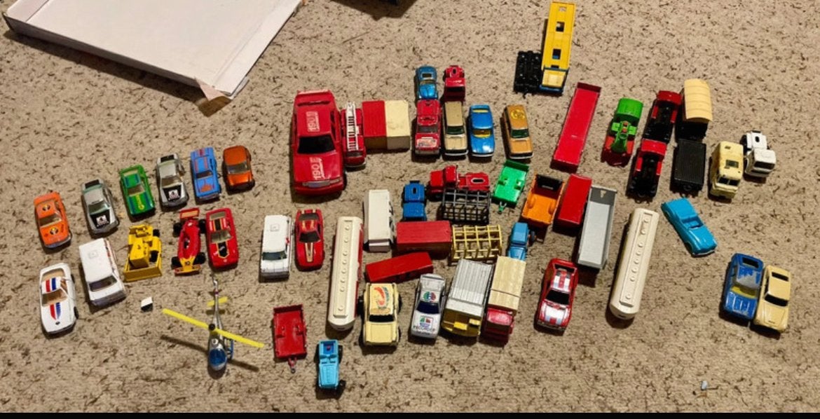 1€/stuk matchbox majorette en corgi vintage diecast auto’s, Ophalen of Verzenden, Gebruikt