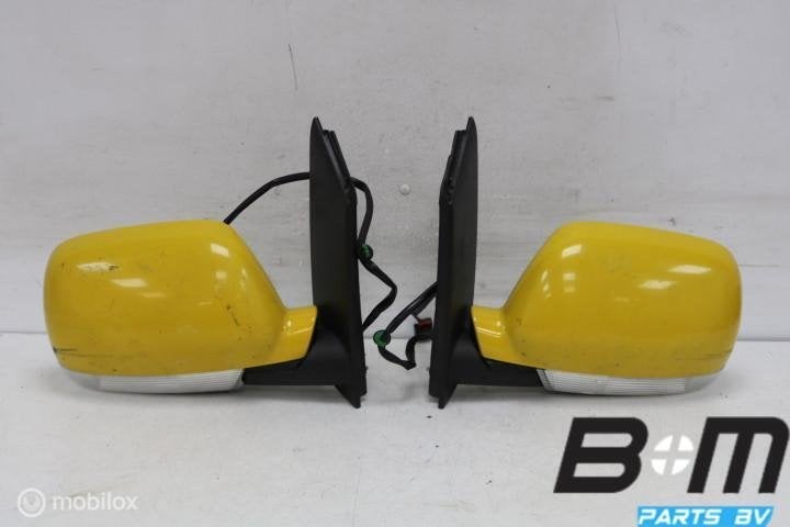Set buitenspiegels geel VW Touran 1T 1T1857507M, Utilisé