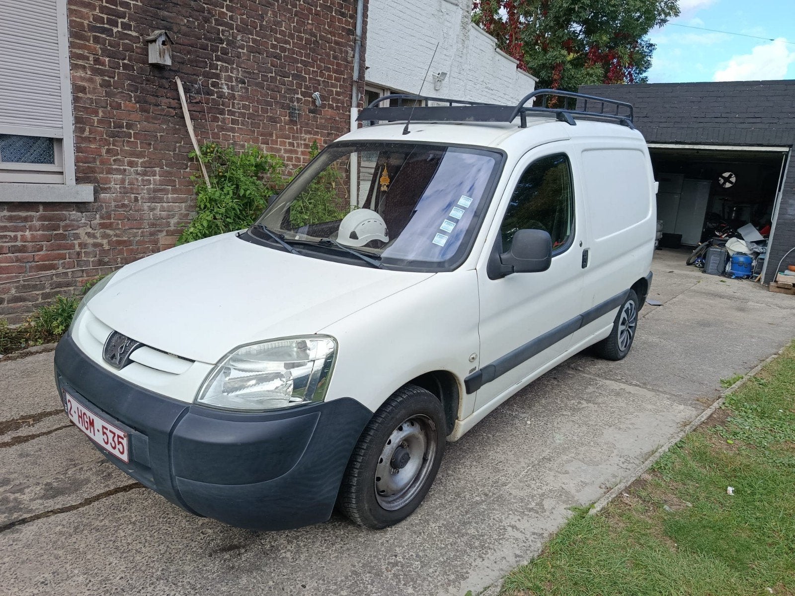 Peugeot Partner, Auto's, Wit, Diesel, Particulier, 55 kW