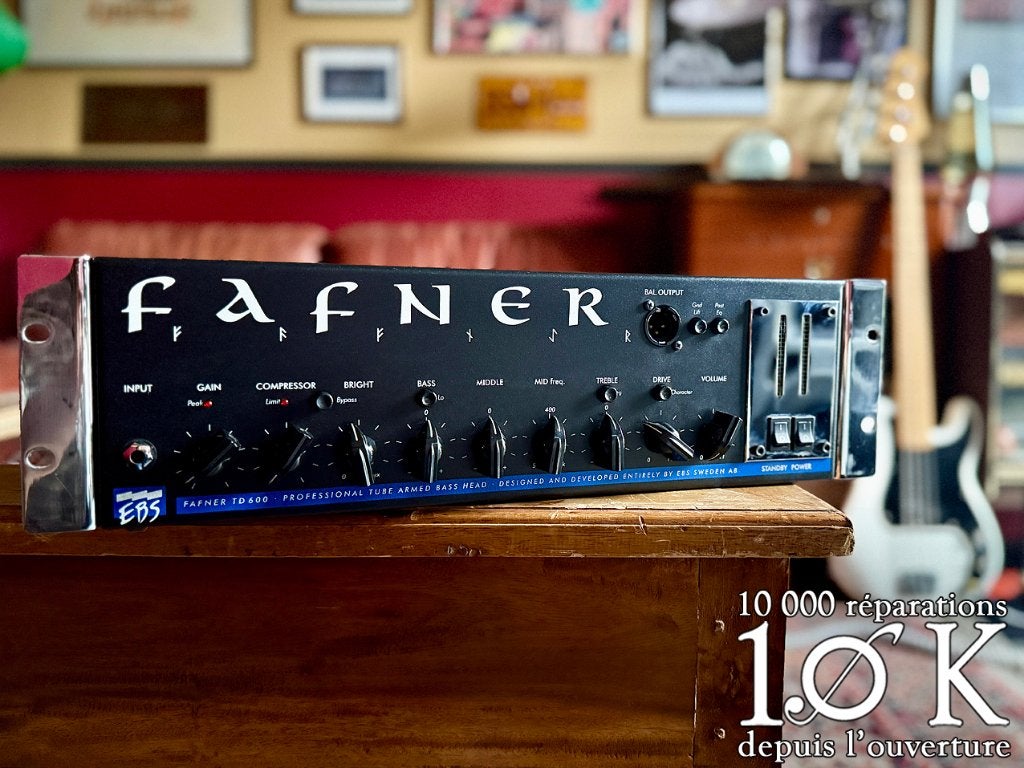 EBS Fafner - révisé, Musique & Instruments, Enlèvement, Comme neuf, Guitare basse, 100 watts ou plus