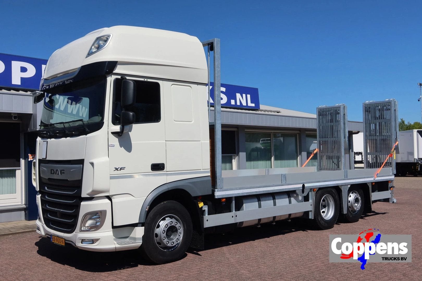 DAF XF 450 106 XF 450 6x2 Oprijwagen/Machine transport, Automaat, Wit, Bedrijf, Diesel