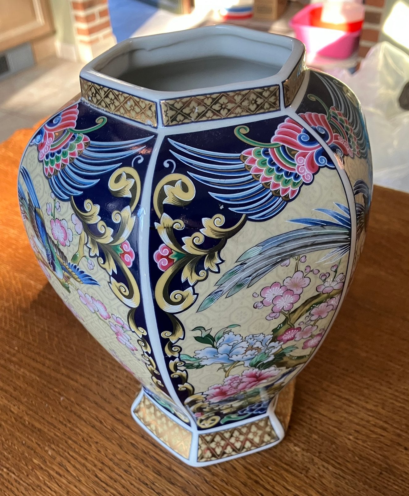 Magnifique vase japonais, Antiquités & Art, Enlèvement