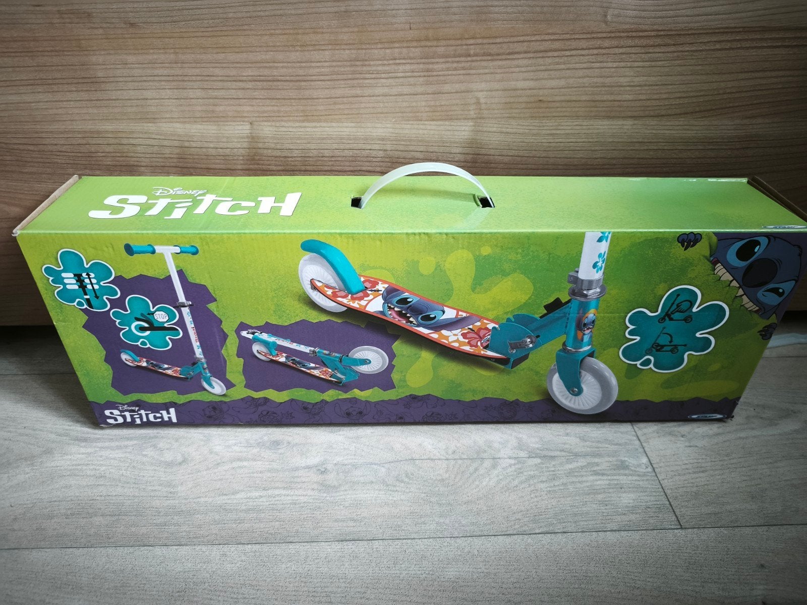 Disney Stitch 2-wiel kinderstep, Fietsen en Brommers, Ophalen of Verzenden, Nieuw, Gewone step, Disney