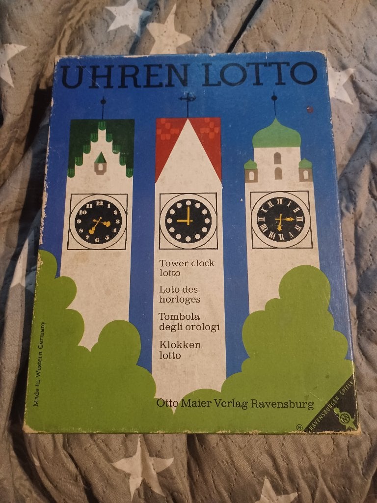 1969 Loto des horloges. Ravensburger nr. 15.005, Enlèvement ou Envoi