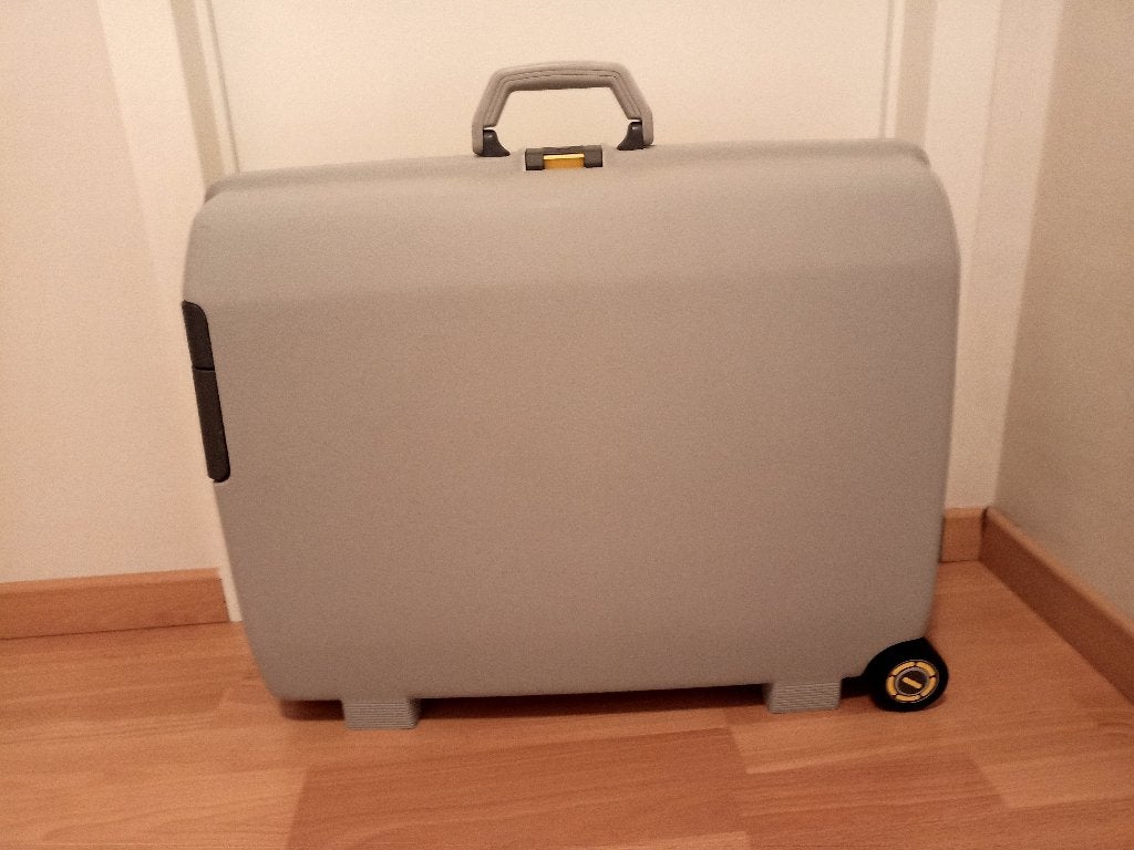 REISKOFFER SAMSONITE, Hard kunststof, Slot, 45 tot 55 cm, Zo goed als nieuw