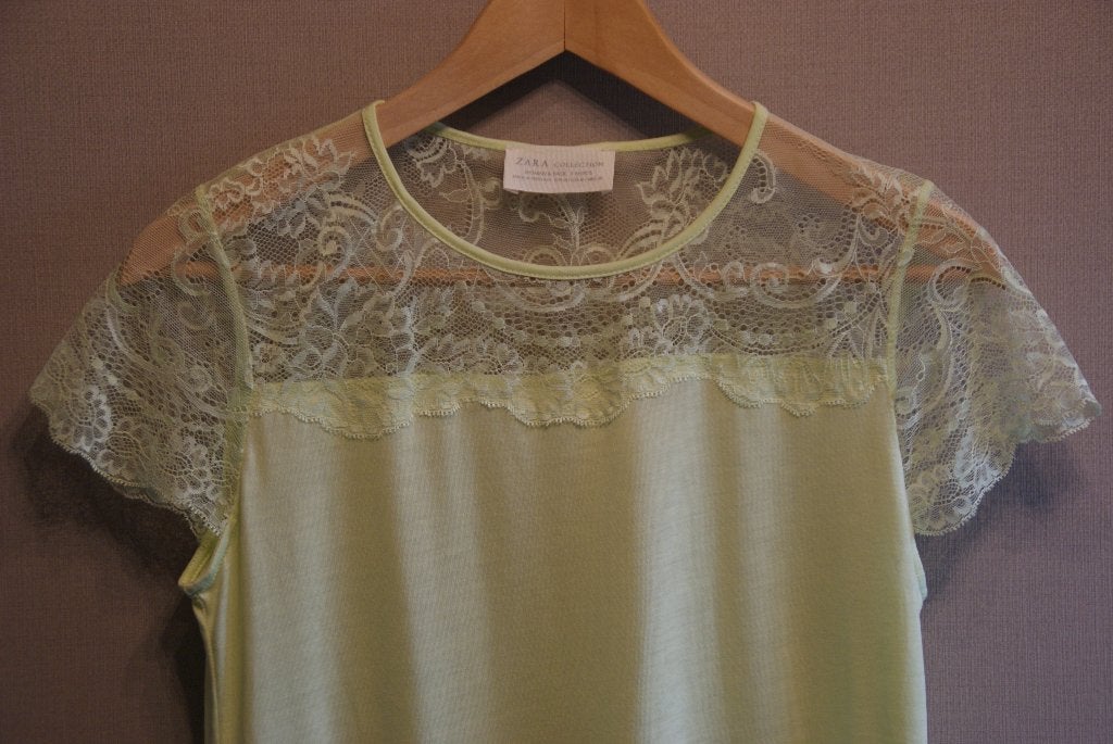 Gele Dames Top met Kant merk Zara maat S, Nieuw, Zara, Geel, Nieuw, Ophalen of Verzenden