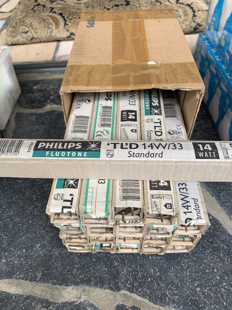 20 Philips buislampen – TLD 14W/33, Ophalen of Verzenden, Philips