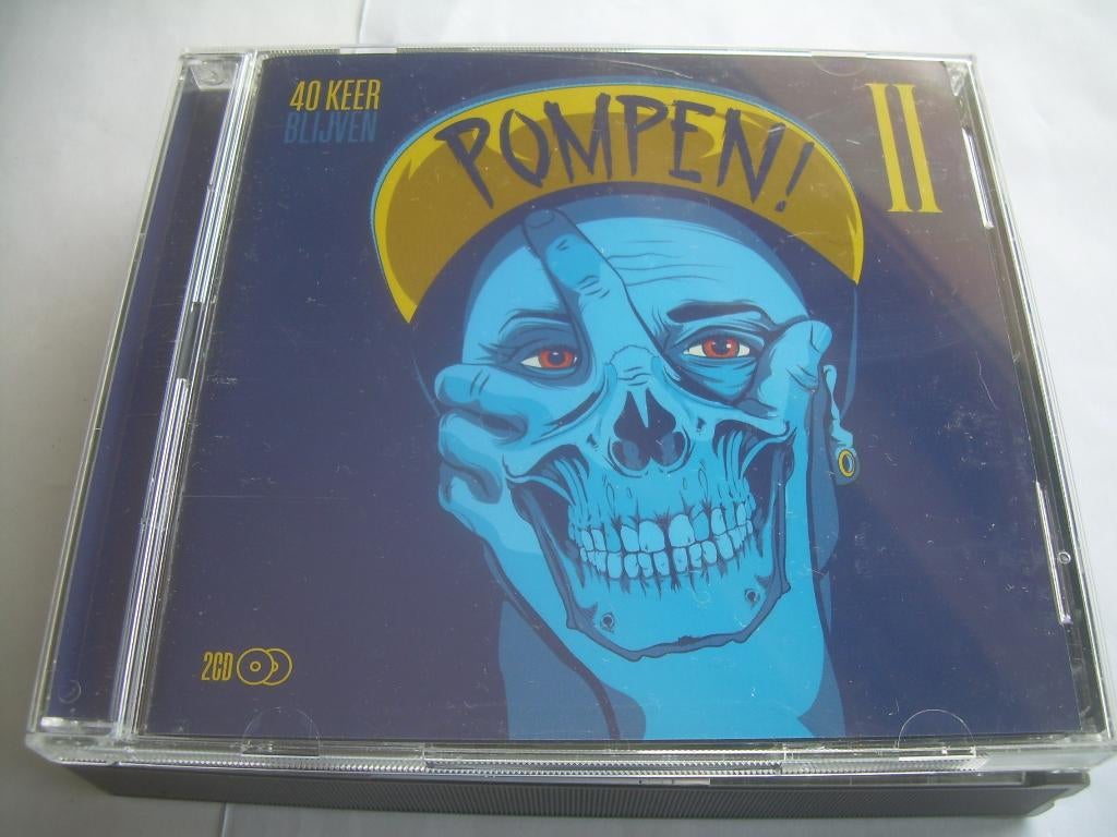 2 CD S - POMPEN 40 KEER  - VOL II, Cd's en Dvd's, Ophalen of Verzenden, Zo goed als nieuw, Techno of Trance