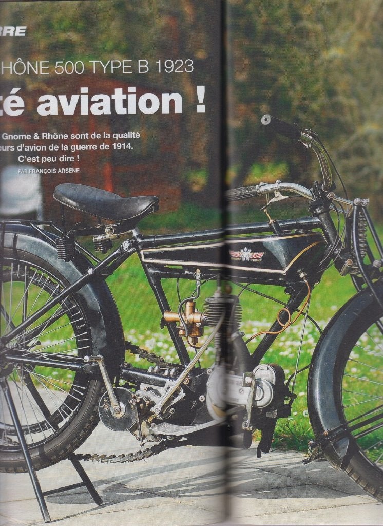 1923 Moto Gnome & Rhône 500 type B collection, Verzenden, Gelezen