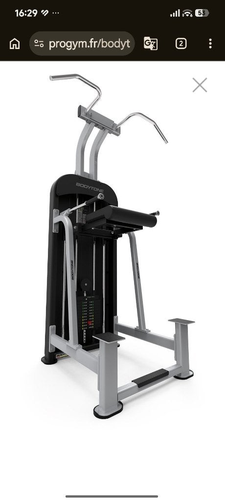 Nieuwe Bodytone dipkrachtmachine, Sport en Fitness, Ophalen, Rug, Overige typen, Nieuw