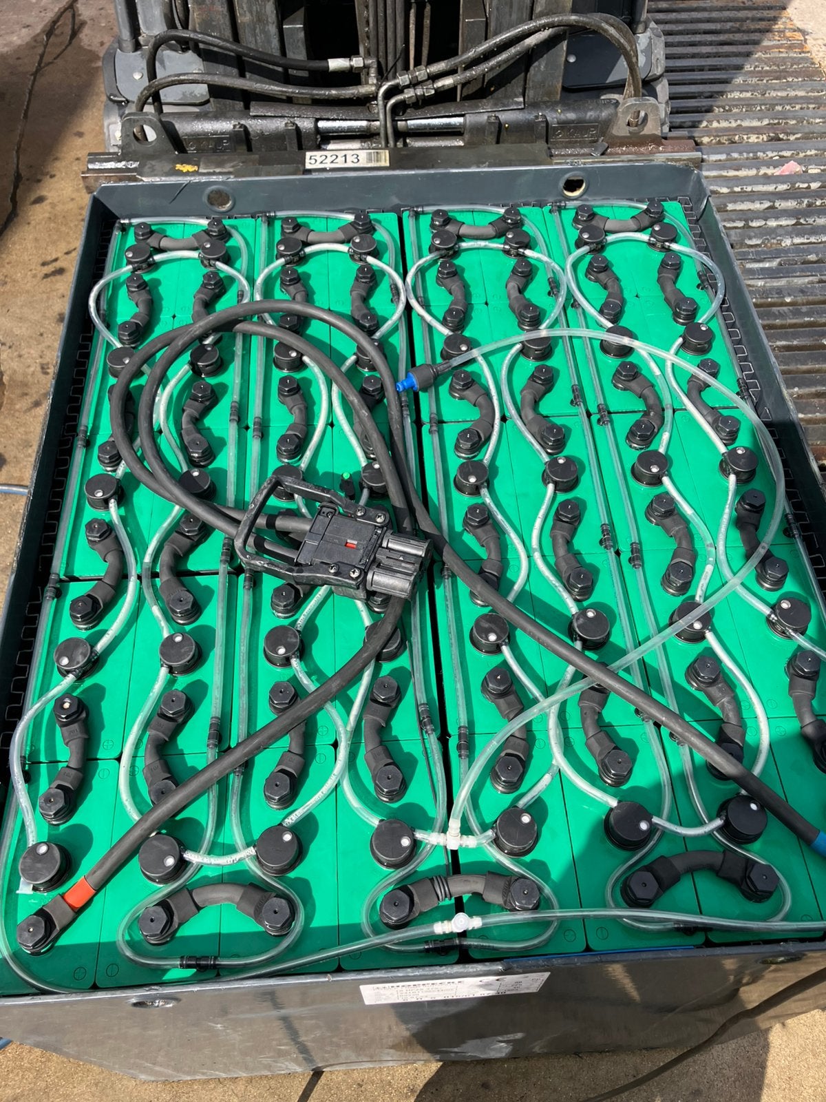 80V batterij 5 Pzs 775Ah/5h, Ophalen