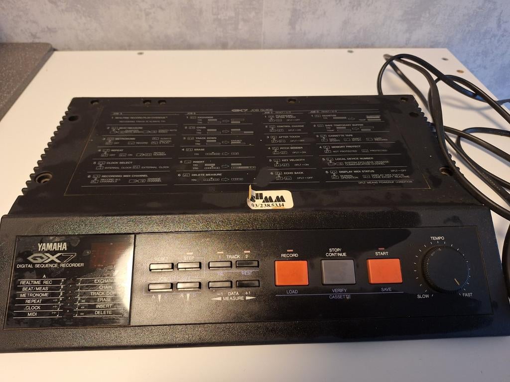 Yamaha QX7 digital sequence recorder, Muziek en Instrumenten, Effecten, Ophalen, Gebruikt