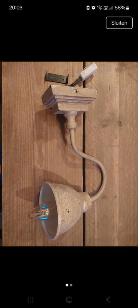 Wandlamp loberon., Enlèvement ou Envoi