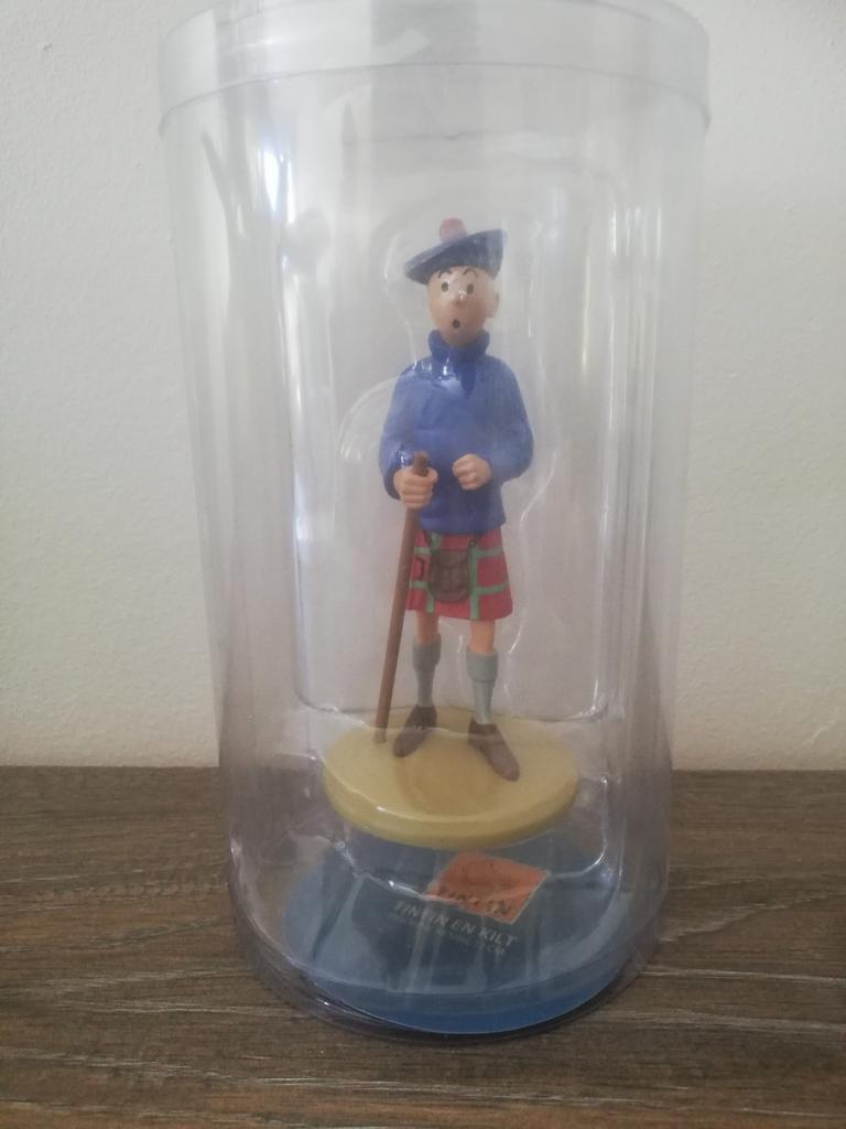 Figurine Tintin, Tintin écossais, Enlèvement ou Envoi, Tintin