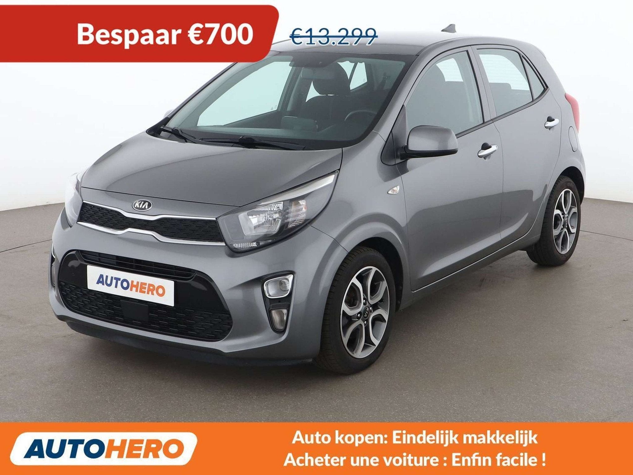 Kia Picanto 1.0 Dream Team (bj 2021, automaat), Stof, Gebruikt, 5 zetels, https://public.car-pass.be/vhr/45148ef2-68d5-4650-a514-d90d89b0447a