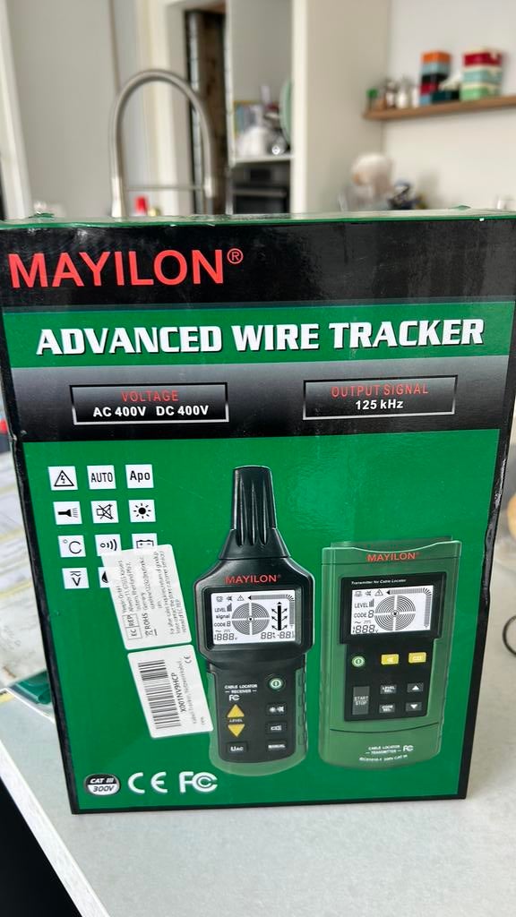 Mayilon advanced wire tracker, Ophalen