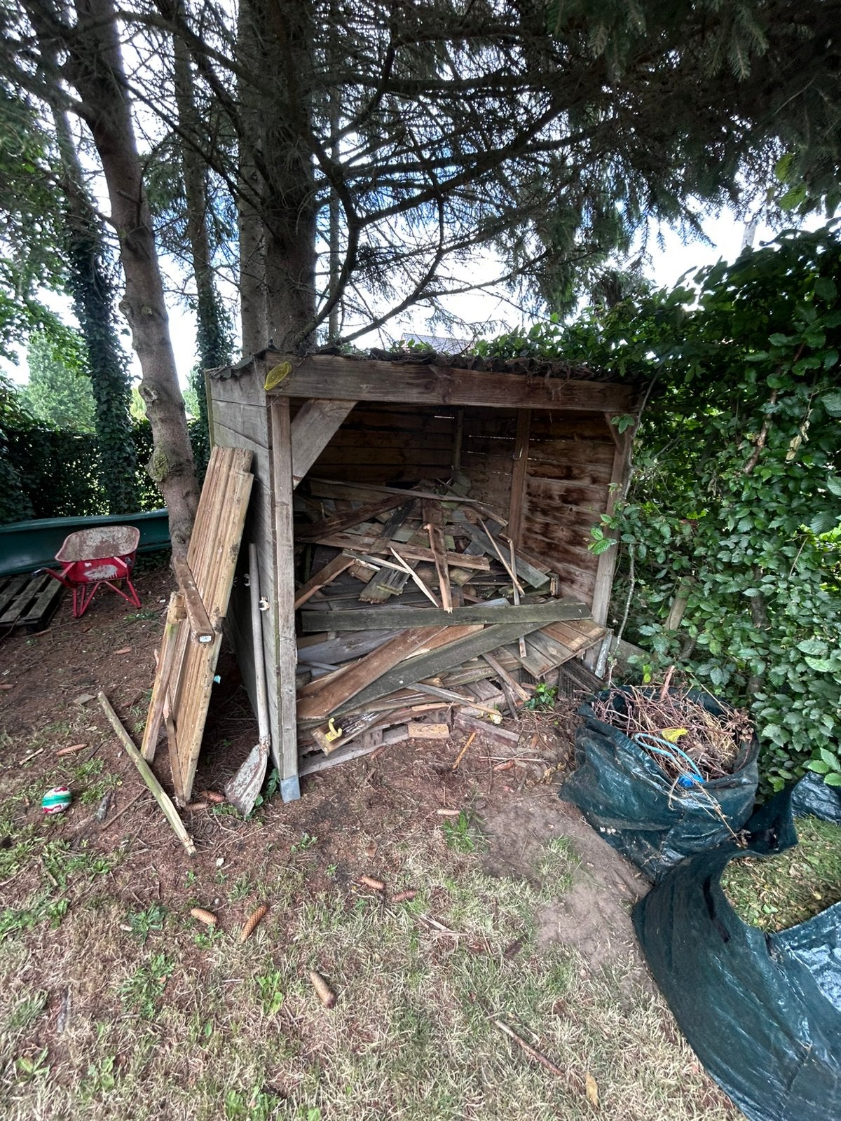 Brandhout te koop, Ophalen