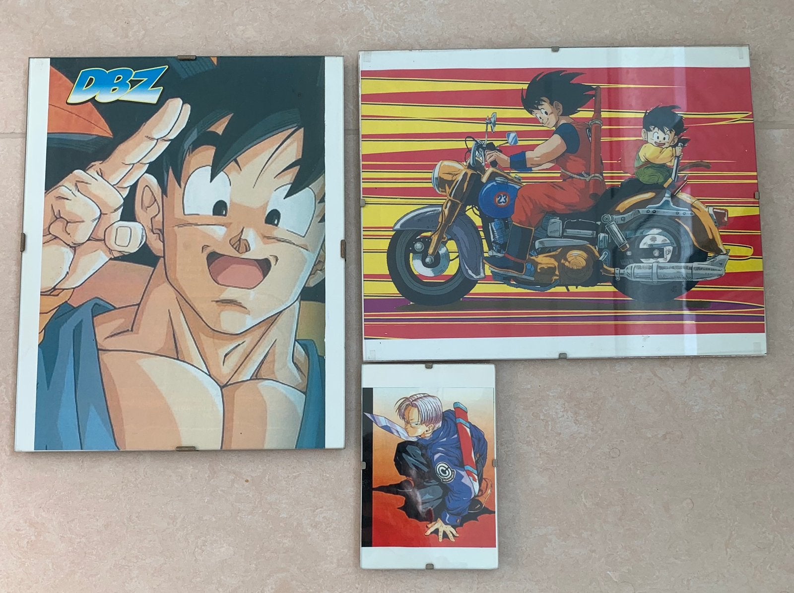 3 fotokaders van DBZ, Met lijst, A4 of kleiner, Ophalen of Verzenden, Zo goed als nieuw