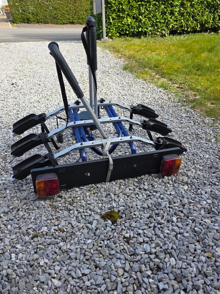 A vendre porte-vélos, Enlèvement, 3 vélos ou plus, Utilisé, Support d'attelage