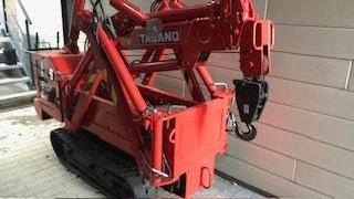 Tadano TM-15Z Minihijskraan, Enlèvement, Grue