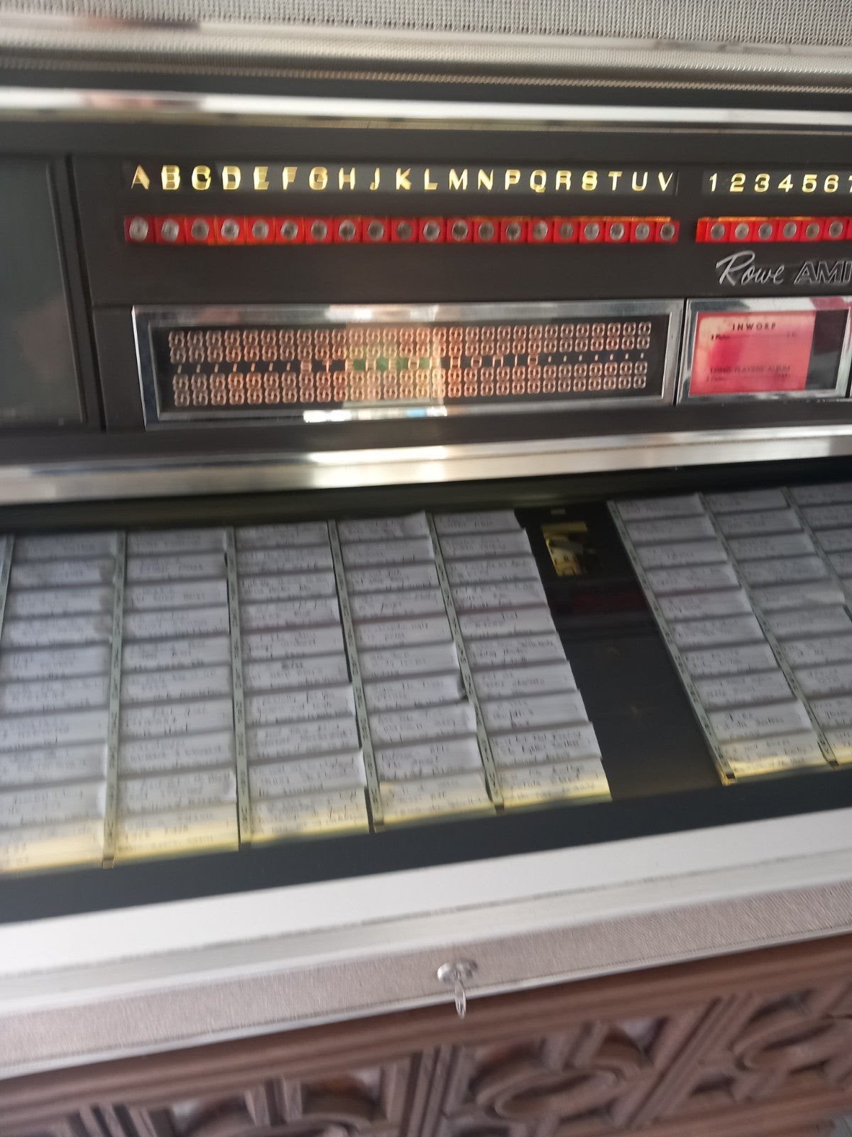 jukebox rowe ami mm4, Enlèvement, Utilisé, Ami, Avec singles