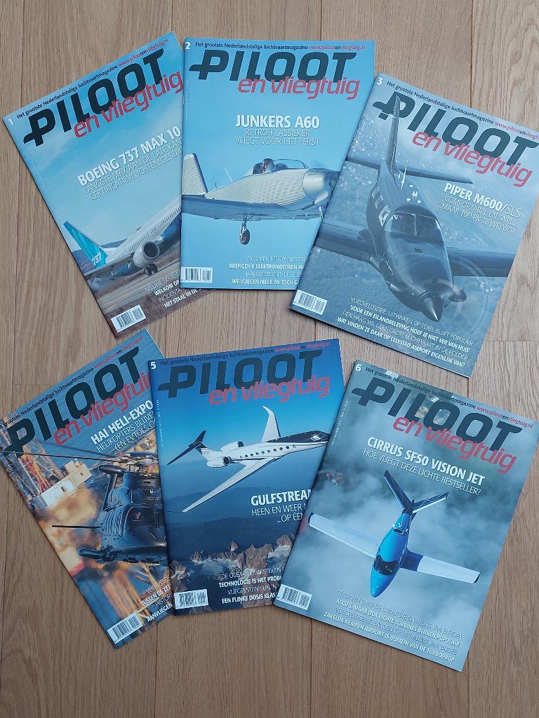 Piloot en Vliegtuig - 2024-01 tot en met 2024-06, Verzamelen, Luchtvaart en Vliegtuigspotten, Ophalen, Zo goed als nieuw, Boek of Tijdschrift
