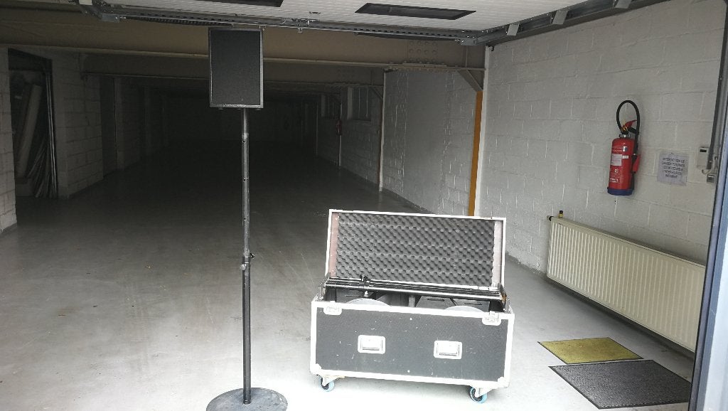 Audiofocus SL108 - kit de 4 en flightcase, Enlèvement, Utilisé