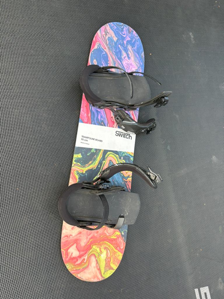 Trampoline training board voor freestyle snowboard, Ophalen, Gebruikt, Board