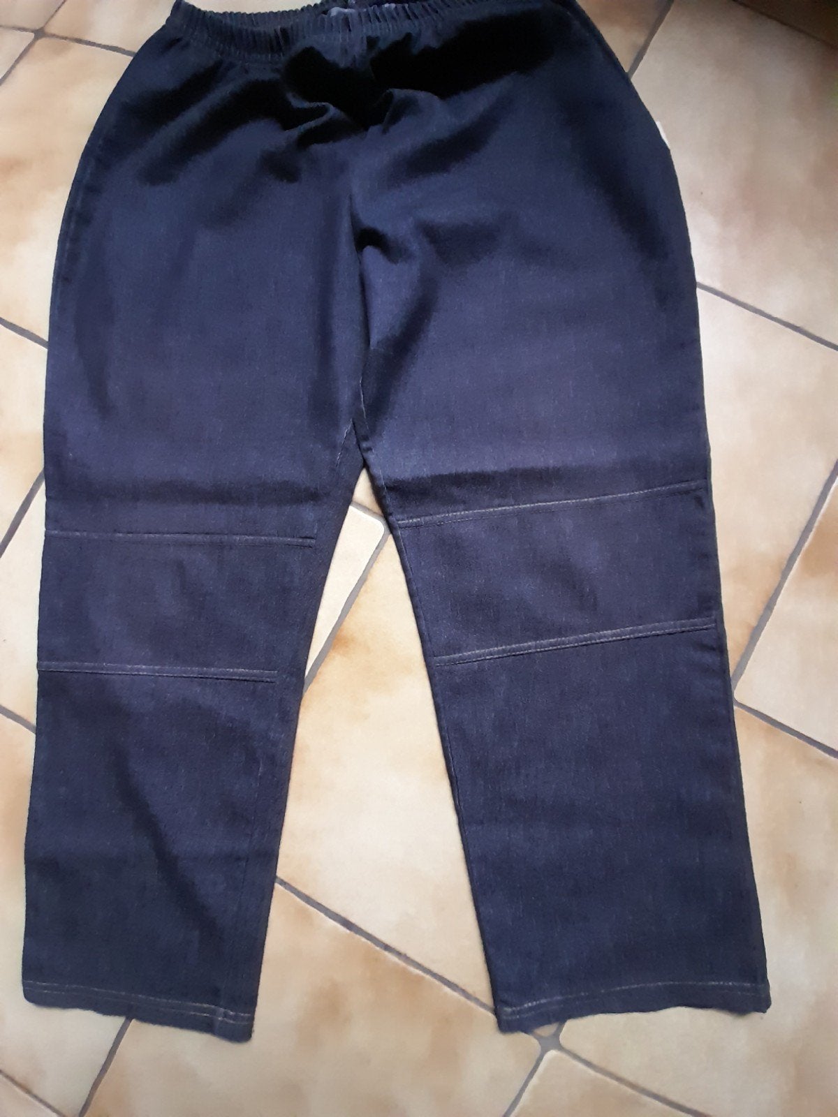 Jeansbroek, dames, stretch, zwart, XXL, Zwart, Ophalen of Verzenden, Zo goed als nieuw, Broek of Spijkerbroek
