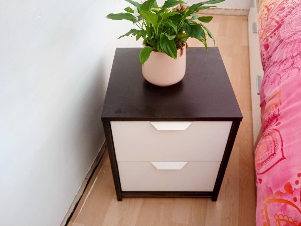 Nachtkastje, Huis en Inrichting, Ophalen, Gebruikt, Minder dan 45 cm, Minder dan 55 cm