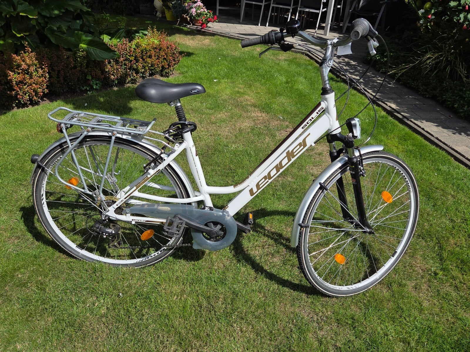 damesfiets, Velgrem, 47 tot 50 cm, Versnellingen, Zo goed als nieuw