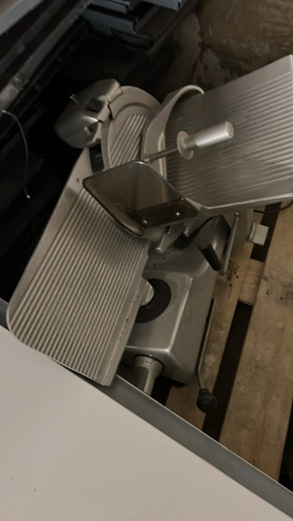 Vleessnijmachine, ouder model, 230 V, Ophalen