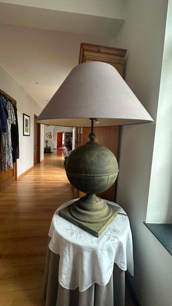 Grande lampe décorative, Lampe d'ambiance, Vintage, Avec abat-jour, Enlèvement
