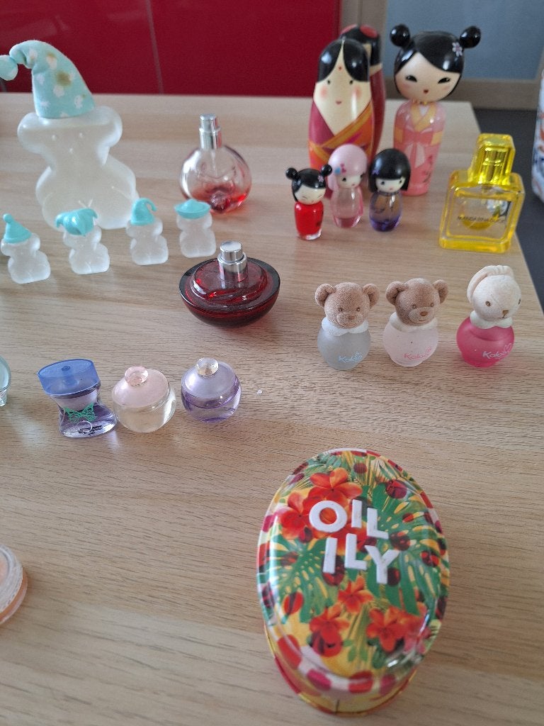 Parfum, Verzamelen, Ophalen, Gebruikt, Miniatuur, Gevuld