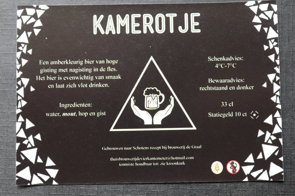 bier etiket, Verzamelen, Biermerken, Ophalen of Verzenden, Nieuw, Overige typen, Overige merken