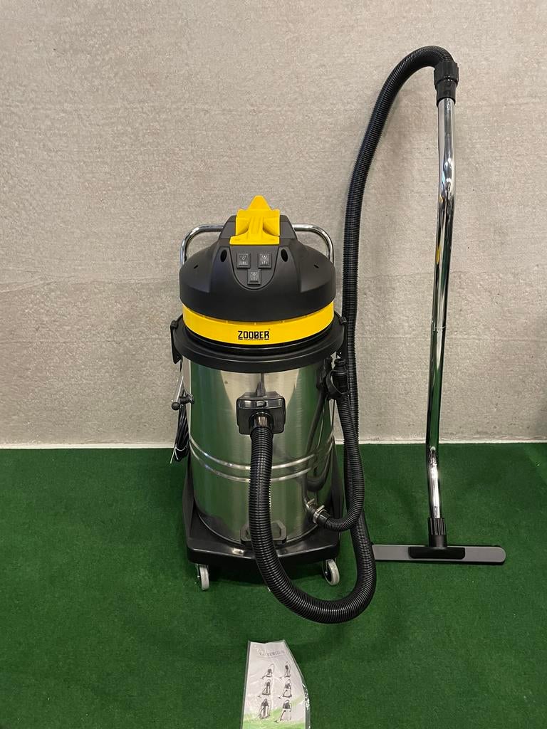 Nieuwe Zoober 3000W,60L industriële nat en droog stofzuiger, Electroménager, Aspirateurs, Neuf, 2000 watts ou plus, Réservoir