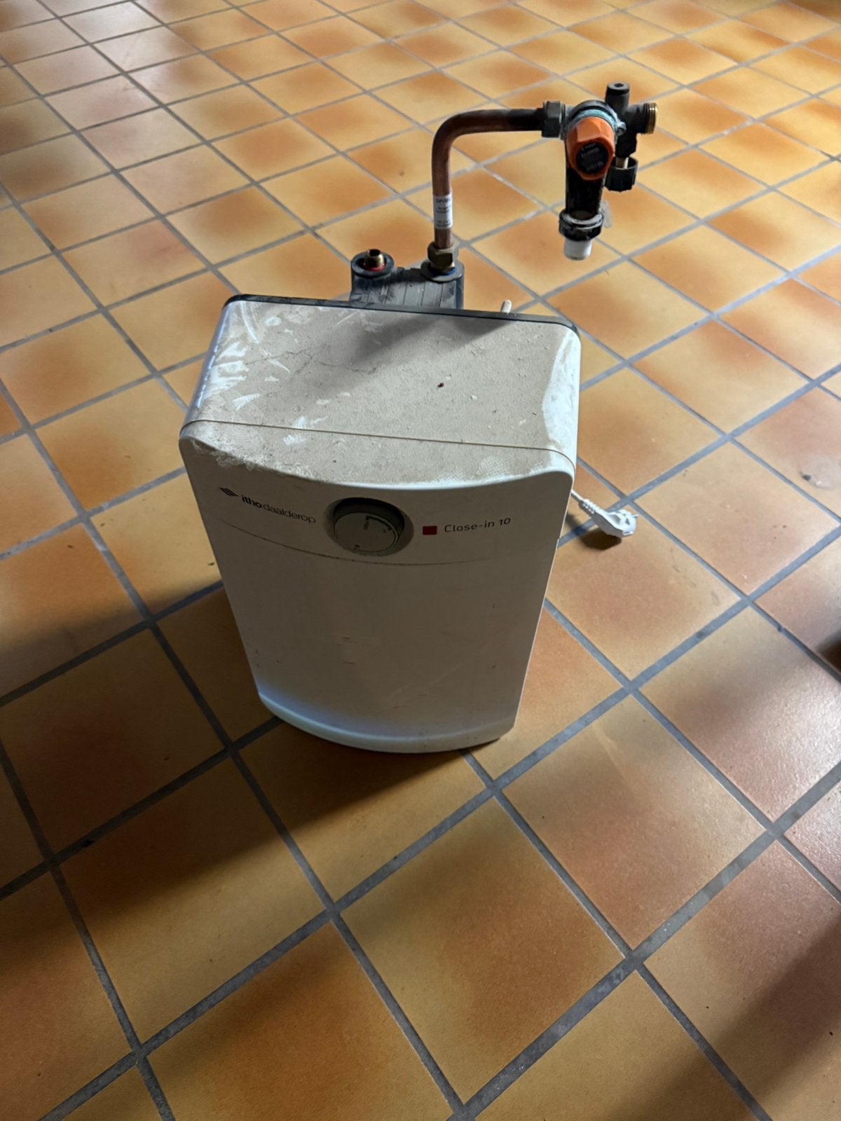 Itho Daalderop Close-In 10 Chauffe-eau 10L, Doe-het-zelf en Bouw, Ophalen, Gebruikt, Geiser