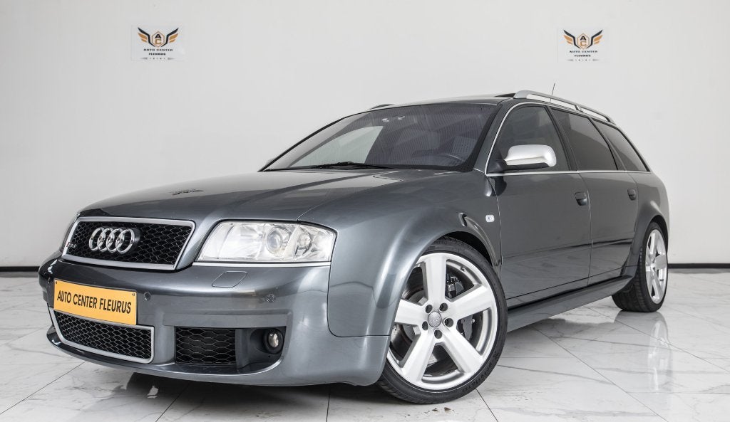 Audi RS6 4.2i V8 40v Quattro Tiptronic, Cuir, Argent ou Gris, Achat, Noir