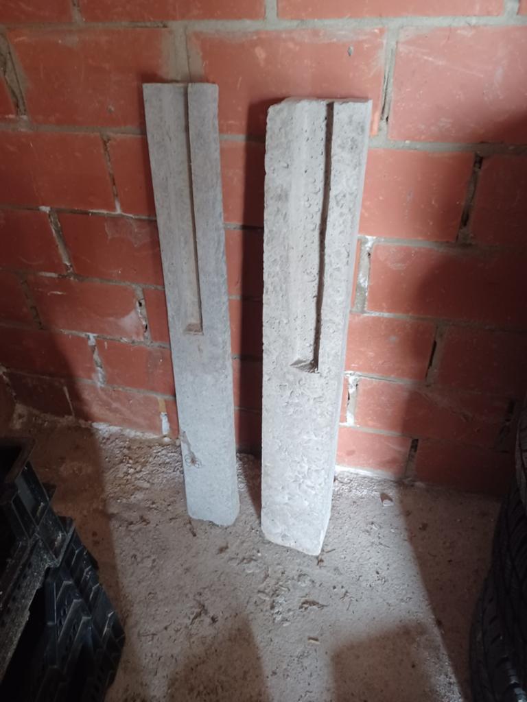 Base en béton., Bricolage & Construction, Enlèvement