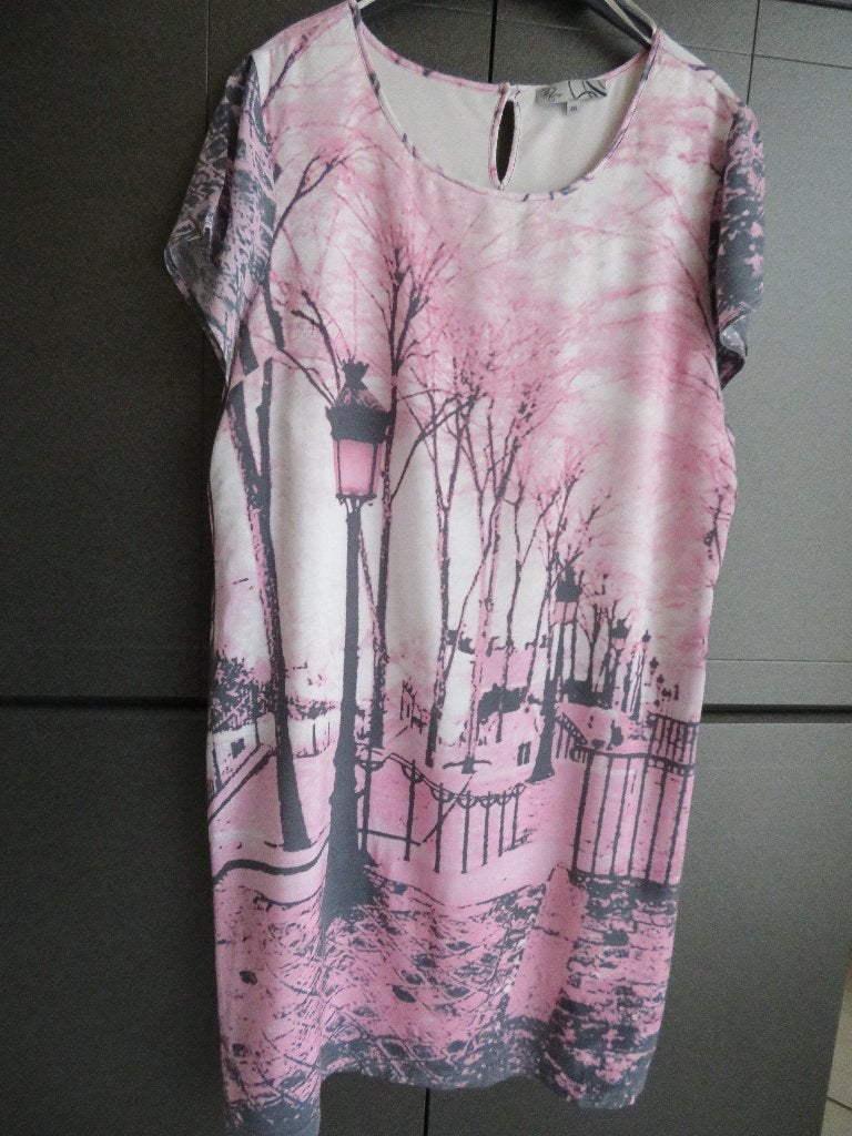 Fris damesjurkje, Vêtements | Femmes, Robes, Taille 46/48 (XL) ou plus grande, Enlèvement ou Envoi, Rose, D'Auvry