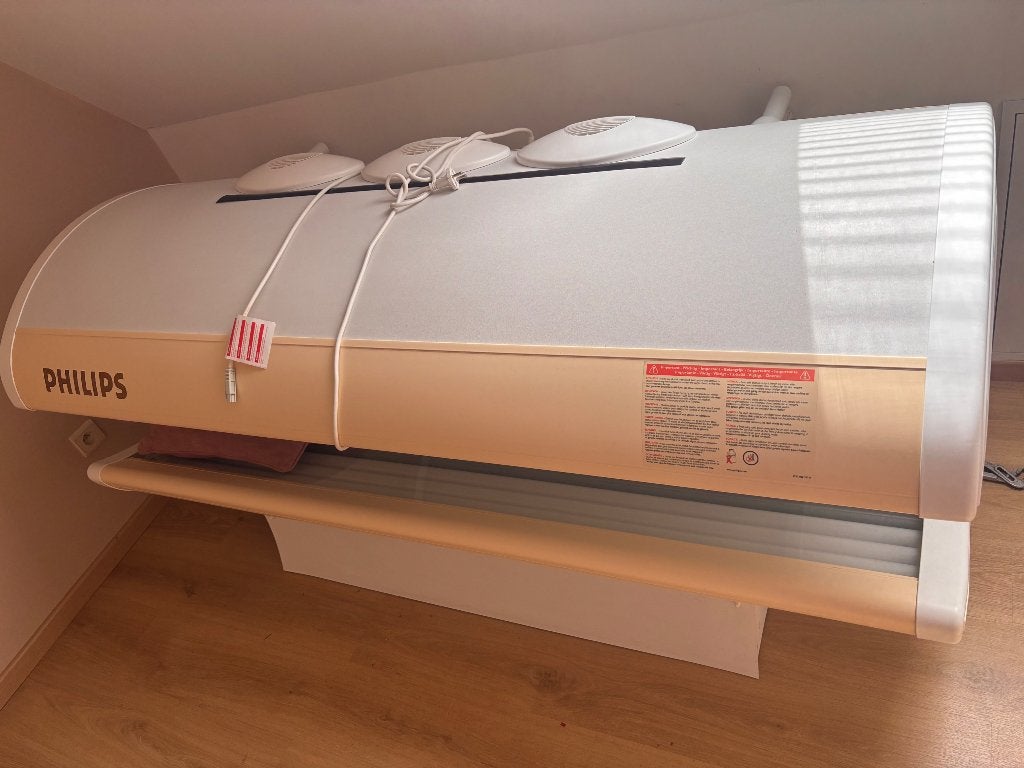 Philips professionele zonnebank – Werkend en in goede staat, Elektronische apparatuur, Zonnebanken en Gezichtsbruiners, Ophalen