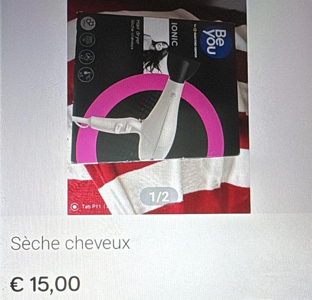 Sèche cheveux, Bijoux, Sacs & Beauté, Enlèvement, Neuf, Sèche-cheveux