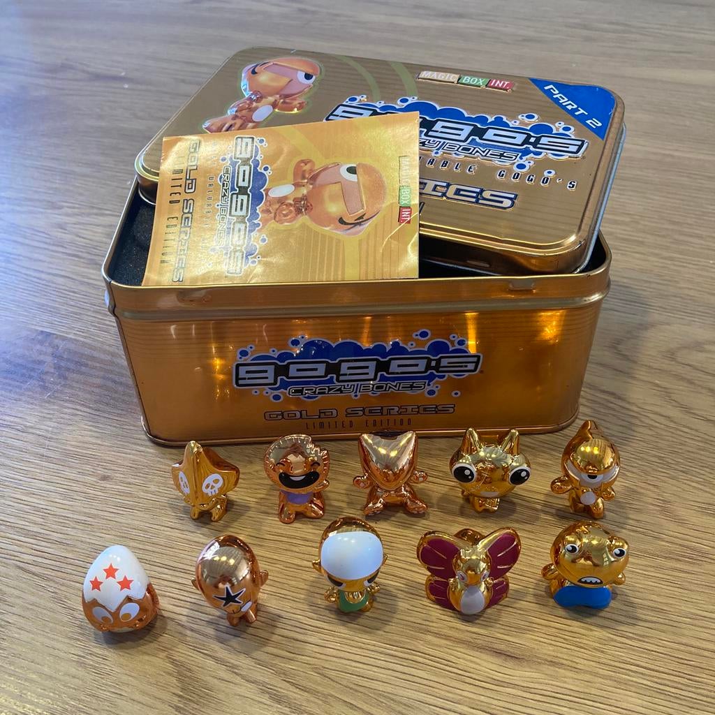 gogos crazy bones Gold Series Limited Edition Part 2, Enlèvement ou Envoi, Comme neuf