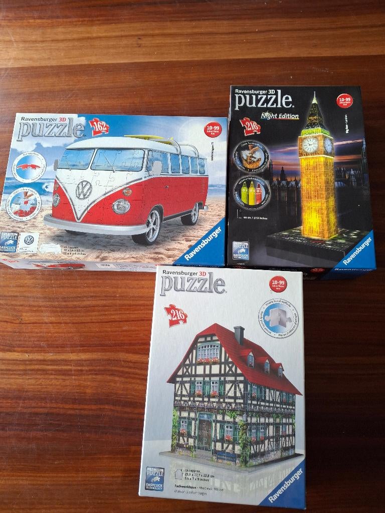 3D puzzel ravensburger, Hobby en Vrije tijd, Ophalen of Verzenden, Nieuw