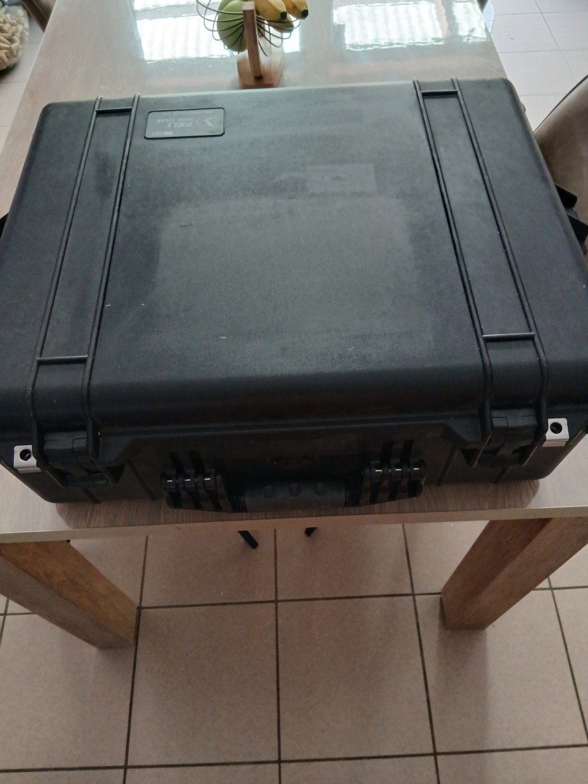 Peli 1600 case,valise étanche, Enlèvement