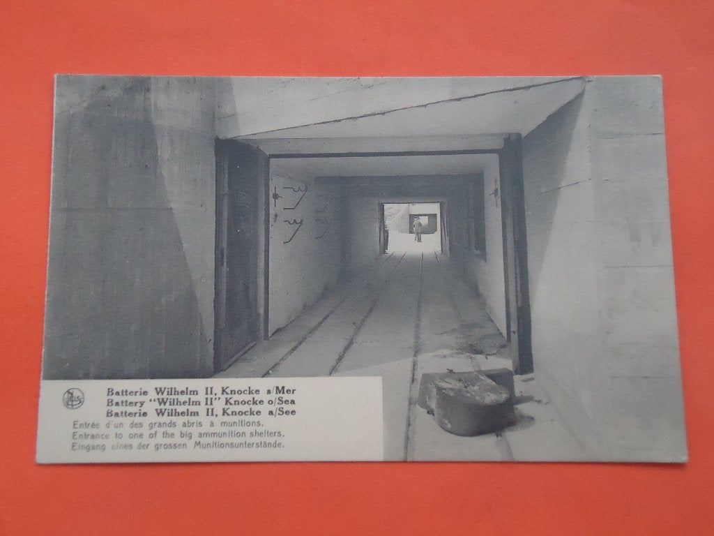 Oorlog 1914 - 1918 Batterie Wilhelm II Knocke s/Mer, Collections, Cartes postales | Belgique, Enlèvement ou Envoi, Avant 1920